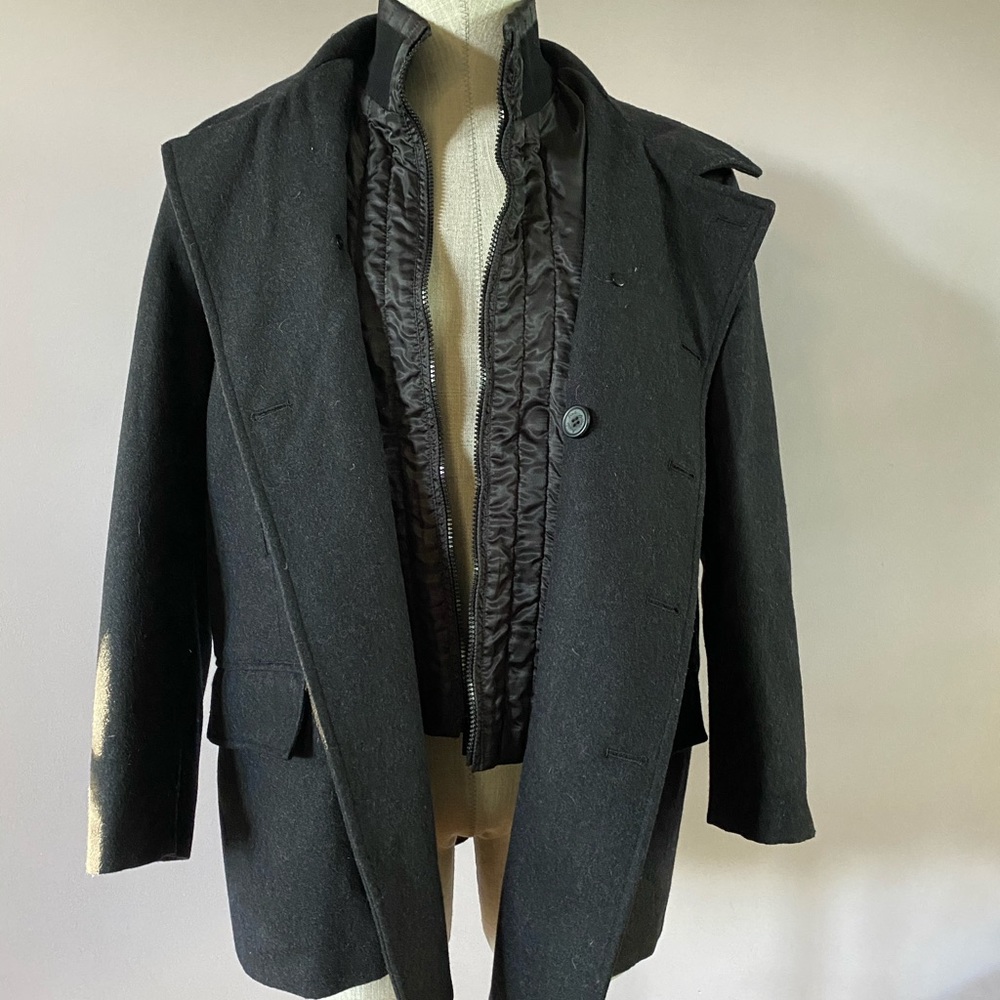 Buffalo David Bitton wool coat size XL